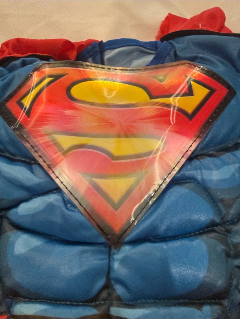 Superman 2T Costume - Muscle Suit with Cape